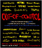 Front cover picture of the Out-of-Control book for recovery from self-defeating coping addictions